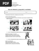 Guia de Histor 3 Derechos y Deberes
