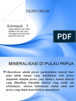 Prsentasi Mineralisasi Di Pulau Papua