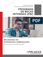 Mecanismos de Postulación y Adjudicación PDF