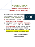 Pemrograman Skripsi 2019 Periode 2