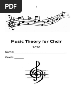 Choir Theory Packet Final