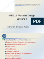 ME-311 Machine Design - Lecture 4new PDF