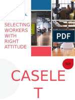 Selecting Workers with the Right Attitude
