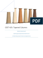 CEET 425 - Tapered Columns 2