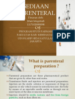 Sediaan Parenteral - Jihan Istiqomah - BD - 098