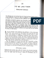 To Be Like Them - Eudardo Galeano PDF