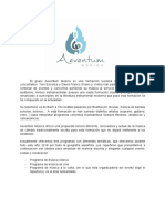 Aeventum Música Dossier PDF