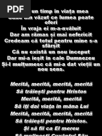 A fost un timp in viata mea