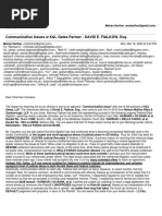 HARIHAR to K&L Gates Chairman Michael Caccese: " K&L Gates, LLP can now be credited for helping to publicly expose an unprecedented, and certainly egregious level of judicial abuse in both the MA State and Federal Judiciary..."