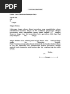 Surat Perjanjian Penyelesaian Pembayaran