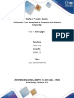 Proyecto Social y Marco Lógico PDF