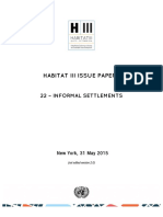 Habitat III Issue Paper 22 - Informal Settlements 2.0 PDF