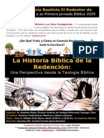 Afiche Jornada Bíblica - Historia Bíblica de La Redención