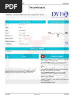 Ficha Técnica Dietanolamina