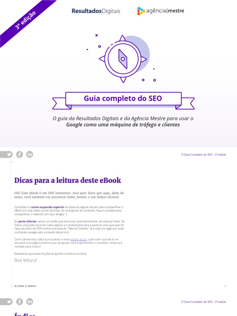 Guia Completo de SEO - 3ª Edição | PDF | SEO | Marketing digital