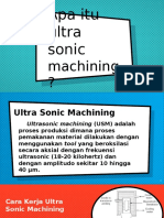 Apa itu ultra sonic machining