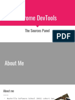 Chrome DevTools - The Sources Panel PDF