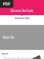 Chrome DevTools - The Sources Panel PDF