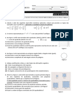 Matemática 7o ano: Teste de avaliação 4