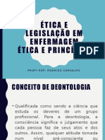 Ética e legislação em enfermagem