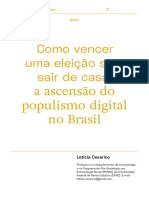 Como Vencer Uma Eleicao Sem Sair de Casa