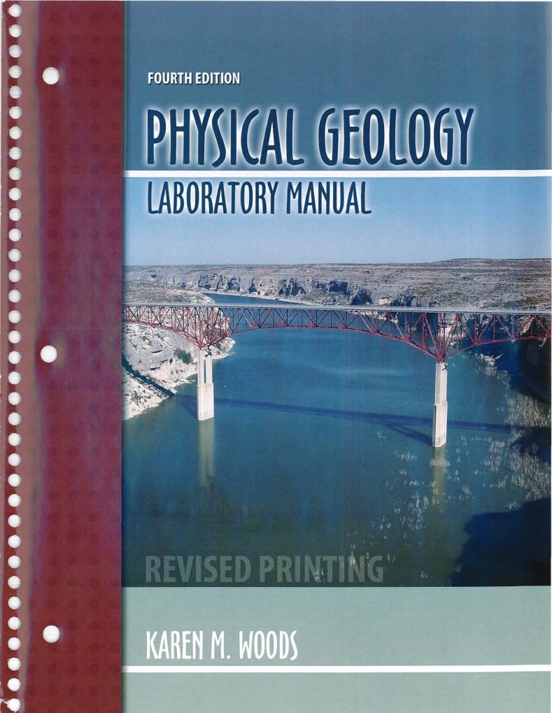 Physical Geology Laboratory Manual 4th Ed by Karen M. Woods PDF