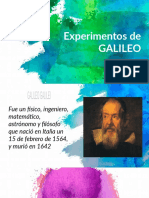 Experimentos de Galileo