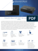 Datasheet dp750 Spanish