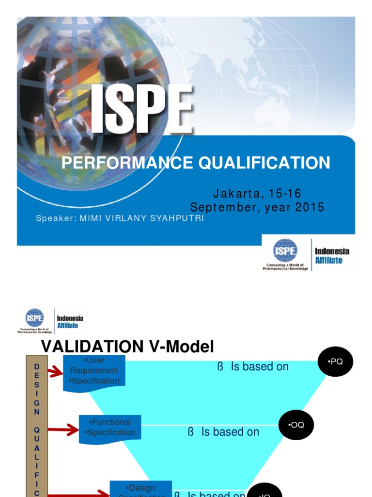 Session 5 Performance Qualification Pdf Verification And Validation