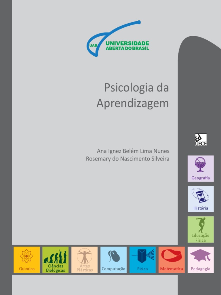 Livro - Psicologia Da Aprendizagem PDF | PDF | Behaviorismo | Aprendizado