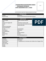 Formulir Daftar Ulang PDF