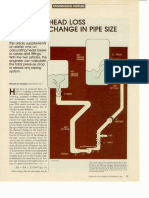 1988 William Hooper - Calculate Head Loss Caused by Change in Pipe Size PDF