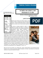 Clase 4 Giménez, J. y Cardozo, S. (2020) La Familia Como Sistema y Como Determinante de La Salud