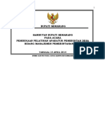 Bupati Semarang Sambutan Bupati Semarang Pada Acara Pembukaan Pelatihan Aparatur Pemerintah Desa Bidang Manajemen Pemerintahan Desa PDF