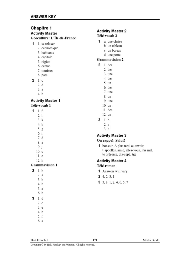 On Answer Keys PDF | PDF | Business | Nourritures