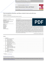 Thermoregulatory Disorders and Illness Related To Heat and Cold Stress PDF