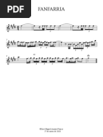 Fanfarria - Trumpet in BB 1 PDF