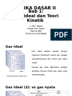 Gas Ideal Dan Teori Kinetik