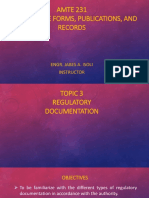 Regulatory Documentation PDF