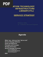 Information Technology Infrastructure Library (Itil) Service Strategy