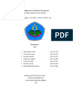 .Lap. Metabolisme Zat Gizi Makro Pemeriksaan Vitamin e Dalam Asi. Gol D - Kelompok 4