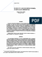 Tratamiento de Hipocondría en Un Caso de Neurosis Obsesiva PDF