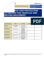 Fire Protection Standard For Vehicles and Moving Machinery