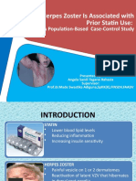 Herpes Zoster Is Associated with Prior Statin Use - New2.pptx