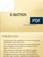 Eauction Presentation