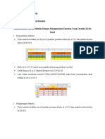 ANALISIS Matriks