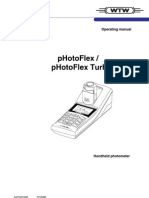 Operating Manual Photoflex WTW