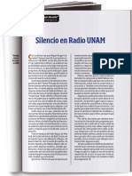 Silencio en Radio UNAM - Daniel Cazes Manache