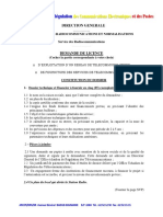 ARCEP Demande de Licence Réseau Télécommunication Et Fourniture Des Services1