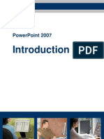 Power Point 2007 Introduction